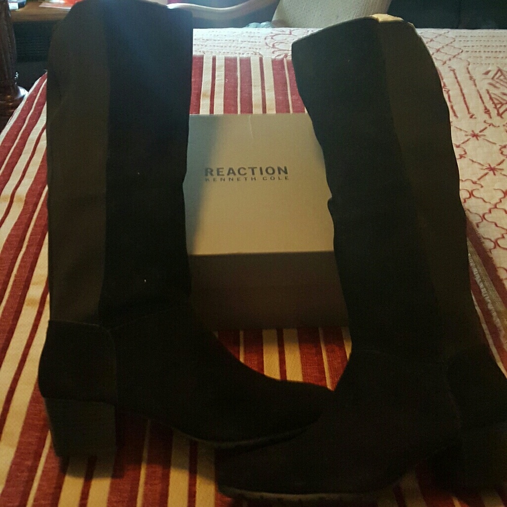 Kenneth Cole Thigh High Riding Boots